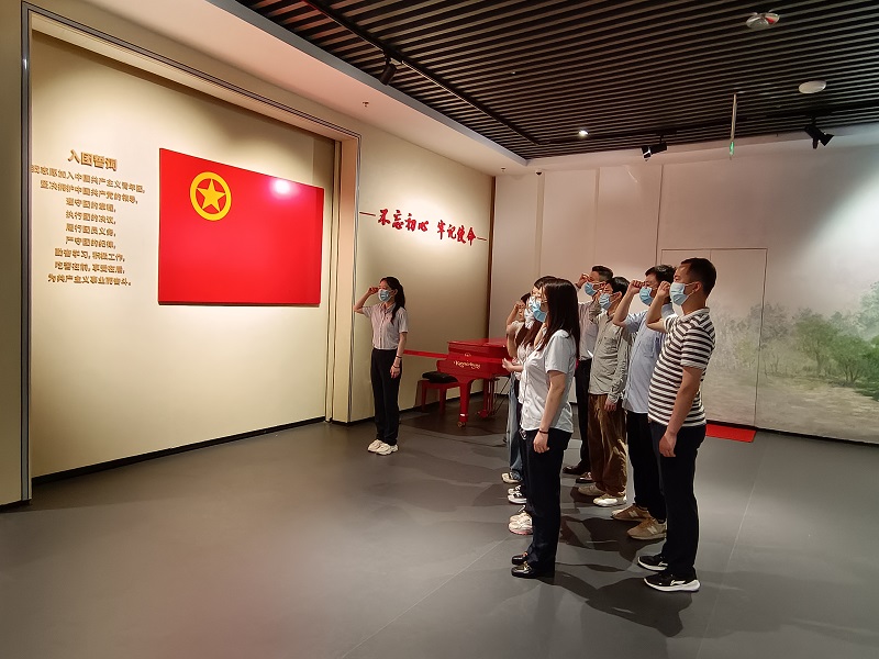 市救助管理站：组织青年干部到“团一大纪念馆”开展主题教育 重温入团誓词.jpg